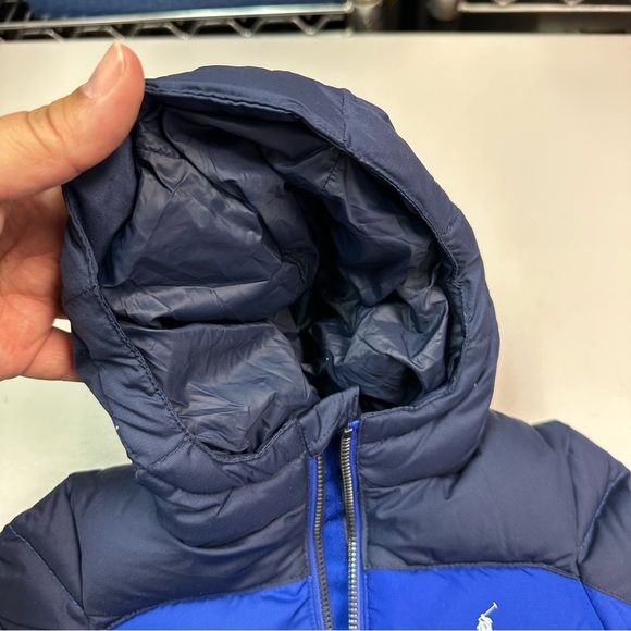 Ralph Lauren | Navy and Royal Blue Hooded Jacket - Picture 6 of 8